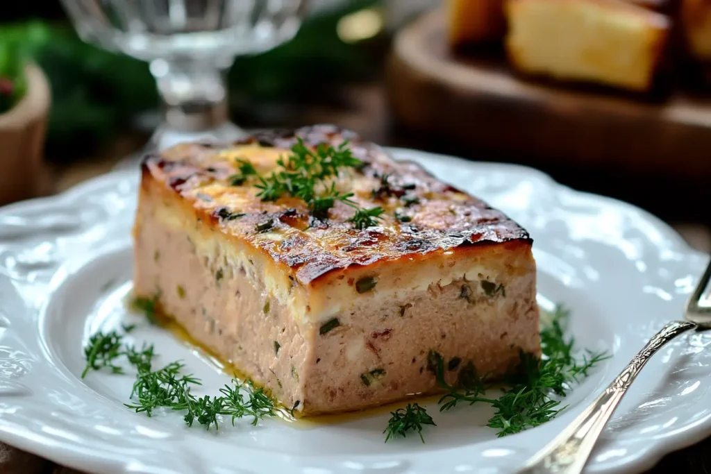 Gateau de foies de volaille
